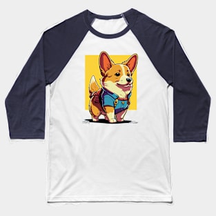 cute corgi Baseball T-Shirt